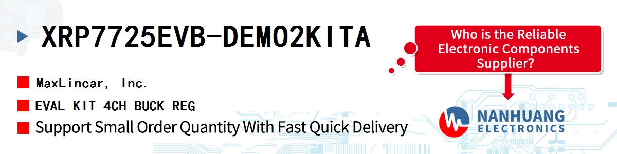 XRP7725EVB-DEMO2KITA Maxlinear EVAL KIT 4CH BUCK REG